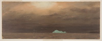 Eisberg, Battle Harbour, Labrador von Frederic Edwin Church