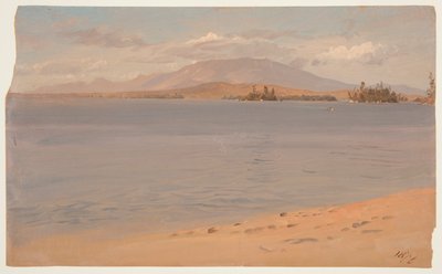 Mount Katahdin vom Lake Millinocket von Frederic Edwin Church