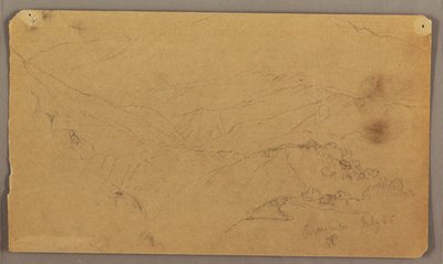 Berglandschaft, Jamaika von Frederic Edwin Church