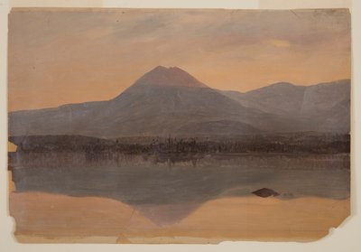 Mt. Katahdin vom Lake Katahdin von Frederic Edwin Church