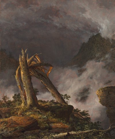 Sturm in den Bergen von Frederic Edwin Church