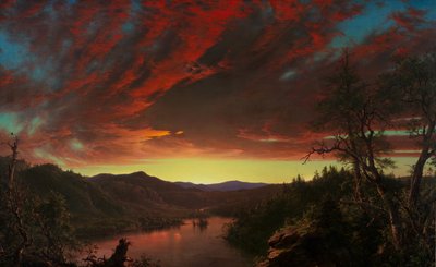 Dämmerung in der Wildnis, 1860 von Frederic Edwin Church