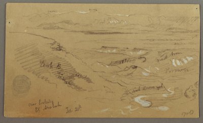 Blick über Wady el-Arabah von Frederic Edwin Church