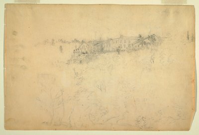 Blick auf das Catskill Mountain House von Frederic Edwin Church