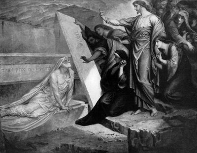 Die Auferweckung des Lazarus, 1926 von Frederic Shields