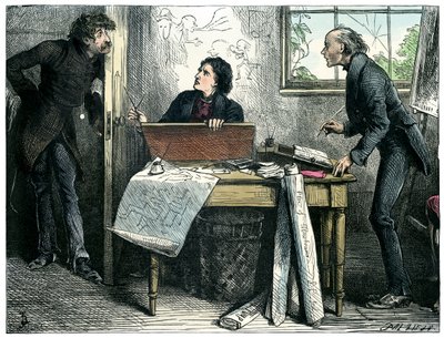 Martin Chuzzlewit von Charles Dickens von Frederick Barnard
