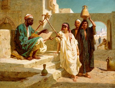 Das Lied des nubischen Sklaven, 1864 von Frederick Goodall