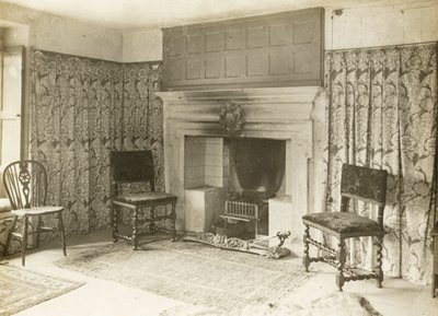 Kelmscott Manor: Das Grüne Zimmer von Frederick H. Evans