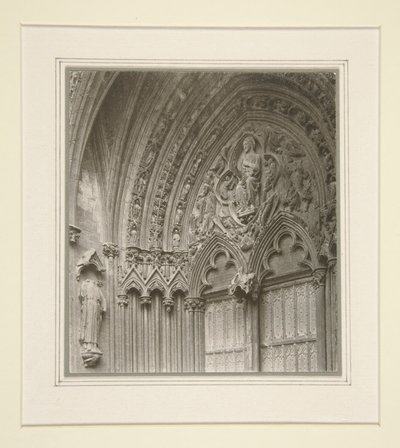 Lincoln-Kathedrale, Südostportal von Frederick Henry Evans