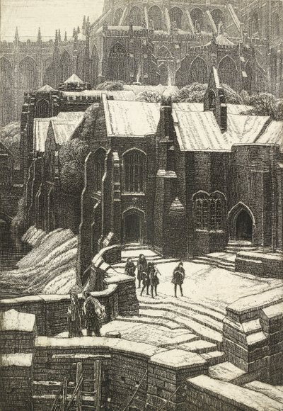 Das Almosenhaus, 1925 von Frederick Landseer Maur Griggs
