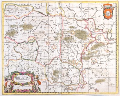 Bayern, Hessen, Rheinland-Pfalz, Deutschland von Frederick de Wit