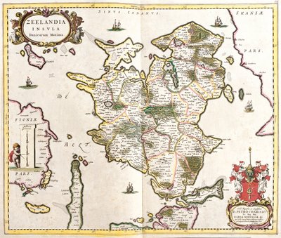 Seeland, Dänemark von Frederick de Wit