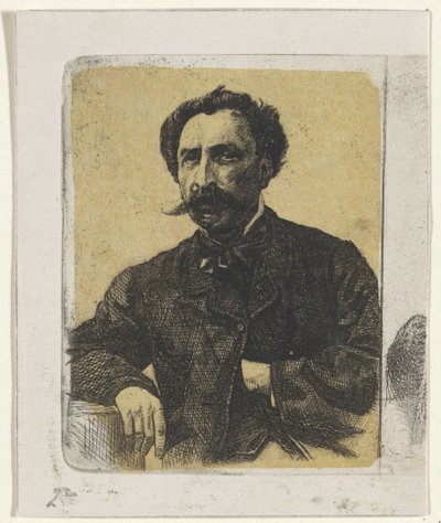Porträt von Samuel Verveer von Frederik Hendrik Weissenbruch
