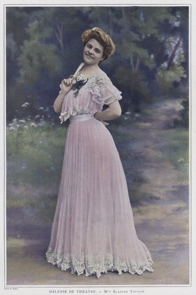 Blanche Toutain, französische Schauspielerin von French Photographer