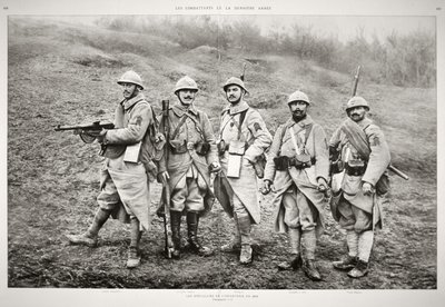 Französische Infanterie und Waffen von French Photographer