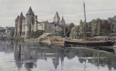 Josselin, Burg der Familie Rohan von French Photographer