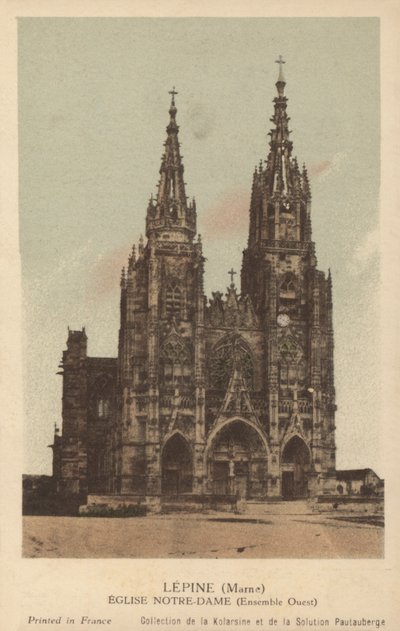 Lépine, Kirche Notre Dame von French Photographer