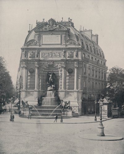 Paris: Brunnen von St Michel von French Photographer