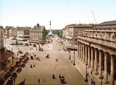 Place de la Comédie, Bordeaux, 1890-1900 von French Photographer