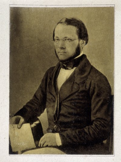 Porträt von Louis Pasteur im Jahr 1852 von French Photographer