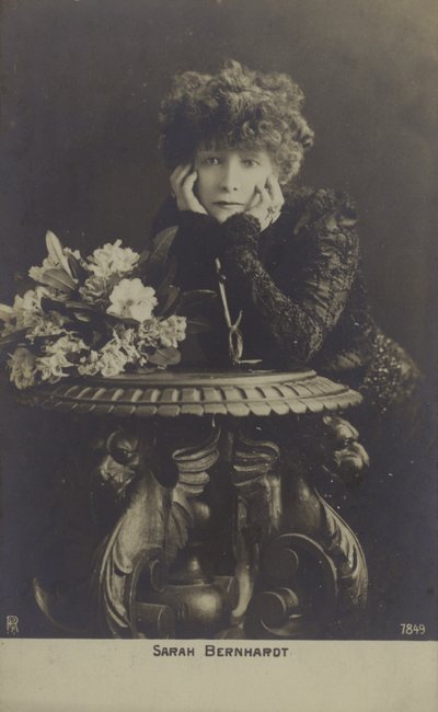 Sarah Bernhardt, französische Schauspielerin von French Photographer