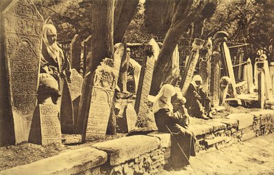 Türkischer Friedhof, Istanbul von French Photographer