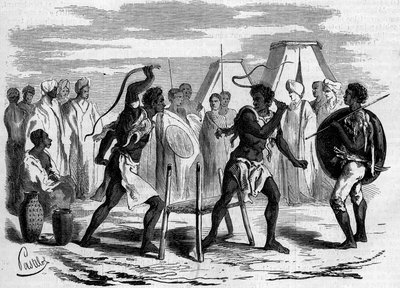 Afrikanischer Brauch von French School