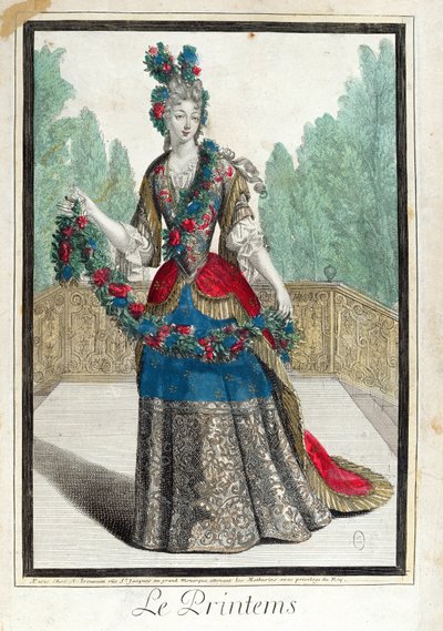 Allegorie des Frühlings von French School