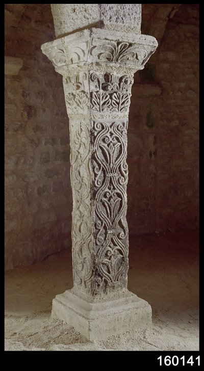 Karolingische Säule, ca. 758 von French School
