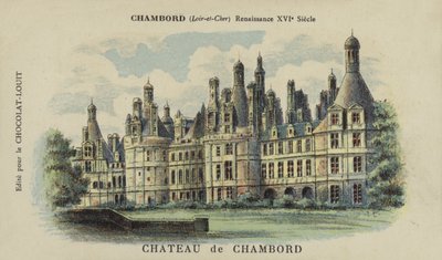 Schloss Chambord, Chambord, Loir-et-Cher von French School