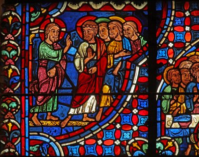 Christus mit Jüngern von French School