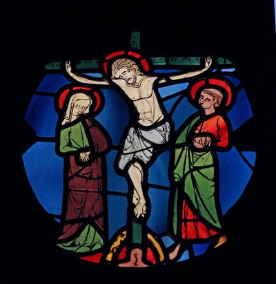 Darstellung der Kreuzigung, aus der Ste Chapelle von French School