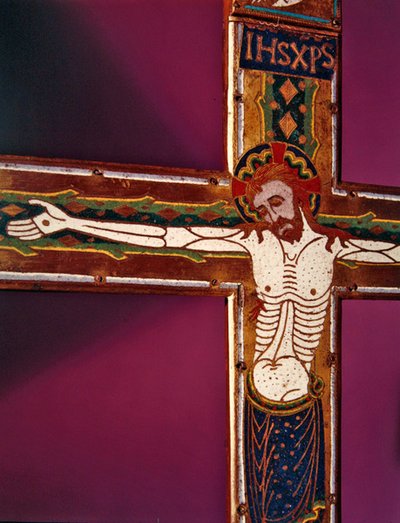 Detail der Kreuzigung, ca. 1200 von French School