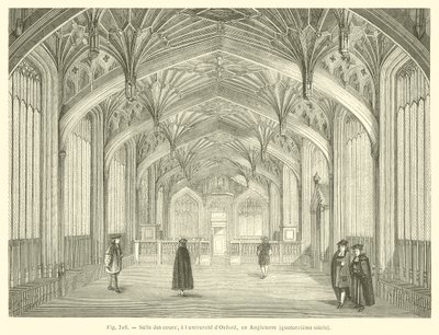 Divinity School, Bodleian Library, Oxford von French School