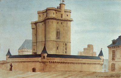 Kerker des Schlosses von Vincennes von French School