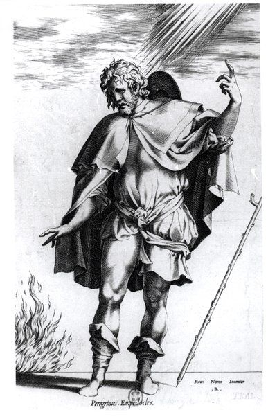 Empedokles (ca. 490-435 v. Chr.) von French School