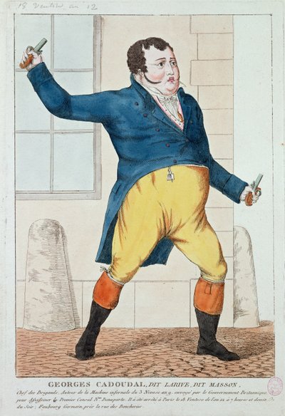 Georges Cadoudal, 1804 von French School