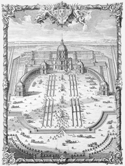Hotel des Invalides, Paris von French School