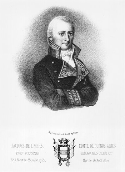 Jacques de Liniers (1753-1810) frühes 19. Jahrhundert von French School