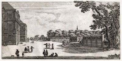 Jardin du Luxembourg, Paris (Stich) von French School