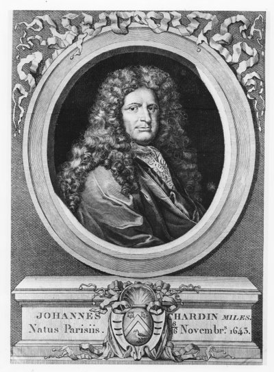 Jean Chardin (Gravur) von French School