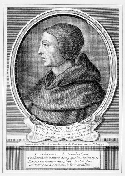 John Duns Scotus (ca. 1266-1308) von French School