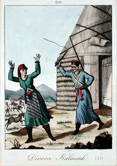 Kalmuk-Scheidung von French School