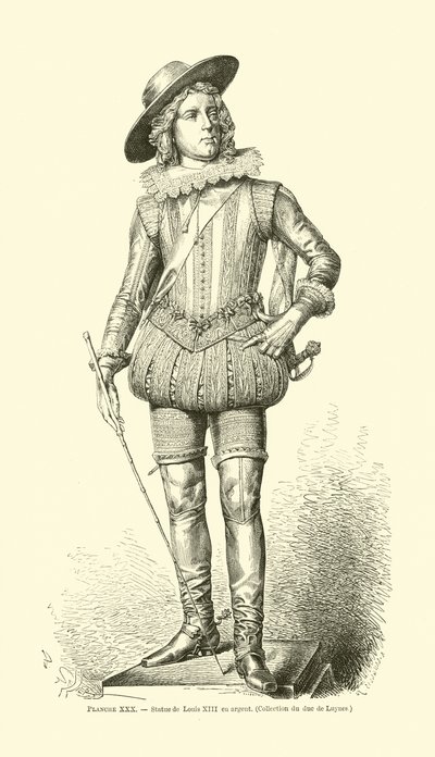 König Ludwig XIII. von Frankreich von French School