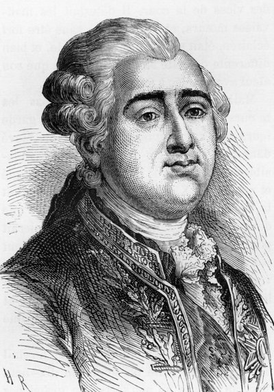 König von Frankreich Ludwig XVI. (1754-1793) von French School