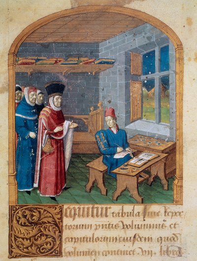 Mare historiarum von French School
