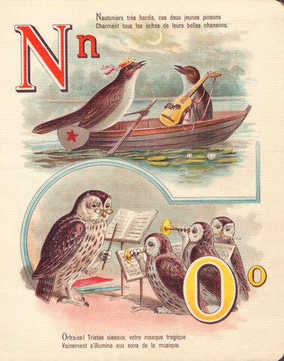 N O: Nachtigall, Navigation, Eule, Orchester von French School