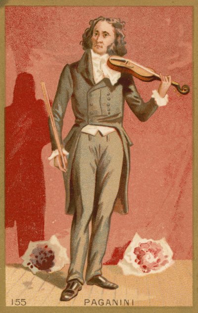 Niccolò Paganini, italienischer Violinist und Komponist von French School