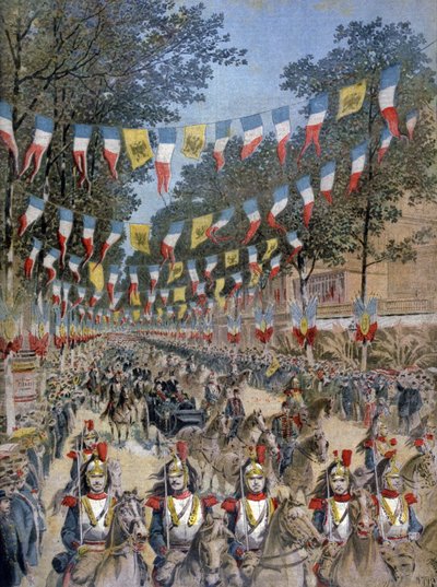 Nicholas Romanov in Nizza von French School