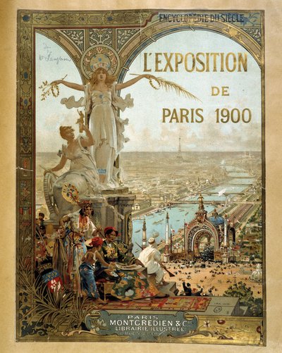 Pariser Ausstellung 1900 - Werbeplakat von French School